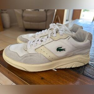 Lacoste Game Advance Luxe Leather/Suede Sneakers